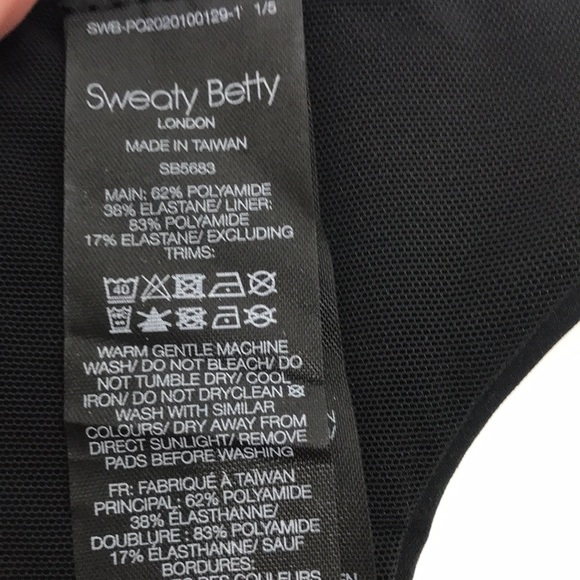 NWT SWEATY BETTY Power Workout Dress - Picture 11 of 15